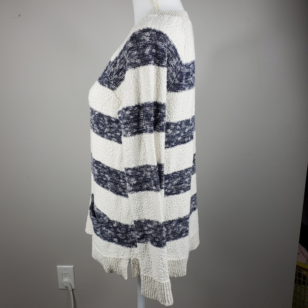 Lou and Grey off white black stripe sweater L - Picture 6 of 9
